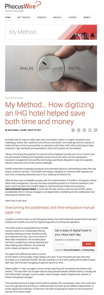 ihg hotel automation